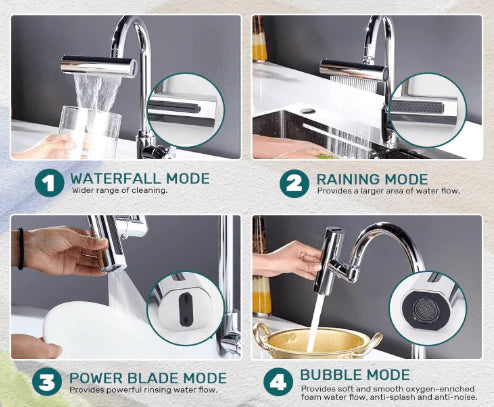 Multifunctional universal shower